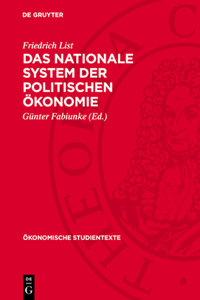 Das Nationale System Der Politischen Ökonomie