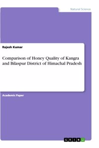 Comparison of Honey Quality of Kangra and Bilaspur District of Himachal Pradesh