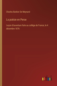 poésie en Perse
