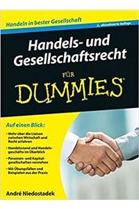 Handels- und Gesellschaftsrecht fur Dummies 2e