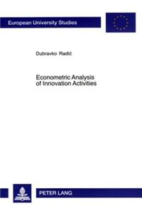Econometric Analysis of Innovation Activities