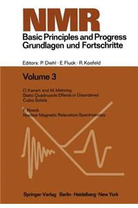 NMR Basic Principles and Progress / NMR Grundlagen und Fortschritte