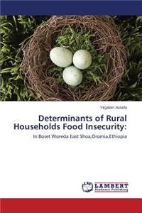 Determinants of Rural Households Food Insecurity