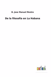 De la filosofía en La Habana