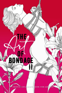 Art of Bondage 2 erotic coloring book for adults