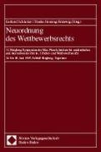 Neuordnung Des Wettbewerbsrechts