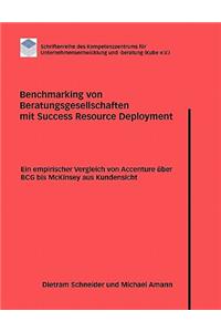 Benchmarking von Beratungsgesellschaften mit Success Resource Deployment