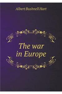 The War in Europe