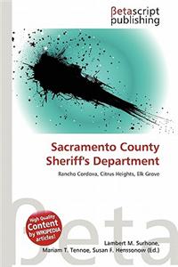 Sacramento County Sheriff's Department