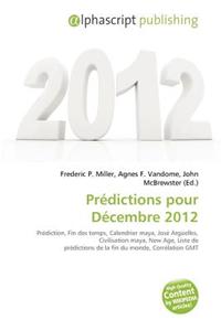 PR Dictions Pour D Cembre 2012