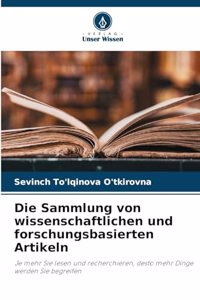 Sammlung von wissenschaftlichen und forschungsbasierten Artikeln