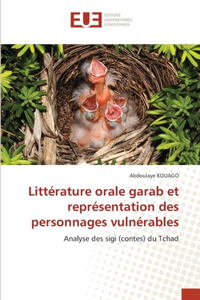 Littérature orale garab et représentation des personnages vulnérables