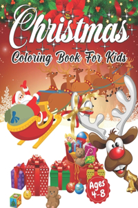Christmas Coloring Book for Kids Ages 4-8