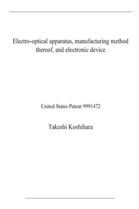 Electro-optical apparatus, manufacturing method thereof, and electronic device