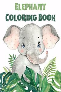 Elephant Coloring Book For Kids