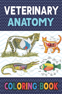 Veterinary Anatomy Coloring Book