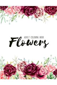 Flowers Coloring Book