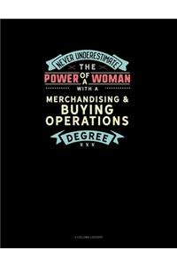Never Underestimate The Power Of A Woman With A Merchandising & Buying Operations Degree