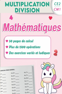 Multiplication division CE2 CM1