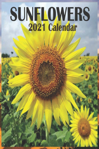 Sunflowers 2021 calendar