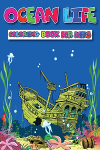 Ocean Life Coloring Book for kids