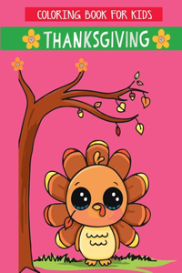 coloring book for kids thanksgiving