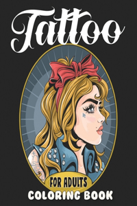Tattoo Coloring Book For Adults