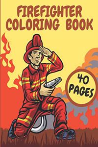 Firefighter Coloring Book