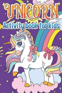 Unicorn Activity Book For Kids