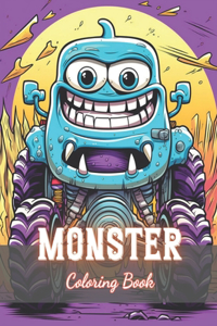 Monster Coloring Book for Adults: 100+ Unique and Beautiful Designs for All Fans