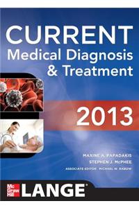 Current Medical Diagnosis & Treatment 2013