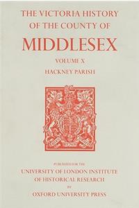 History of the County of Middlesex, Volume X