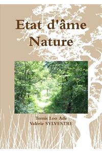 Etat d'âme Nature