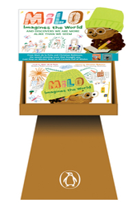 Milo Imagines the World 8-copy Floor Display w/ Riser and Signed Copies