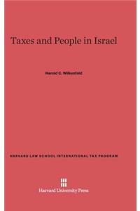 Taxes and People in Israel