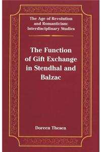 Function of Gift Exchange in Stendhal and Balzac