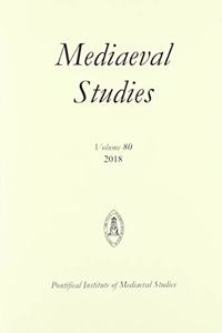 Mediaeval Studies 80 (2018)