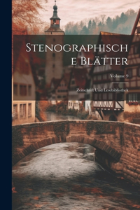 Stenographische Blätter