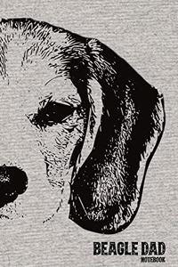 Beagle Dad Notebook