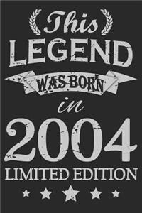 This Legend Was Born In 2004