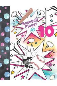 Baseball Player At 10