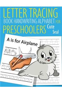 Letter Tracing Book Handwriting Alphabet for Preschoolers Cute Seal