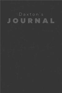 Daxton's Journal