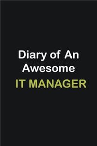 Diary Of An Awesome IT Manager