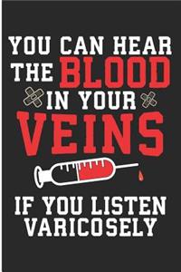 You Can Hear The Blood In Your Veins If You Listen Varicosely