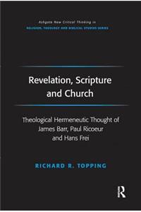 Revelation, Scripture and Church