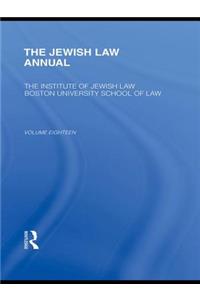 The Jewish Law Annual Volume 18