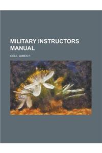 Military Instructors Manual