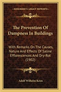 The Prevention Of Dampness In Buildings