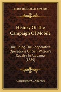 History Of The Campaign Of Mobile